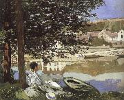 Claude Monet The River France oil painting artist